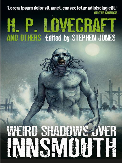 Title details for Weird Shadows Over Innsmouth by Stephen Jones - Available